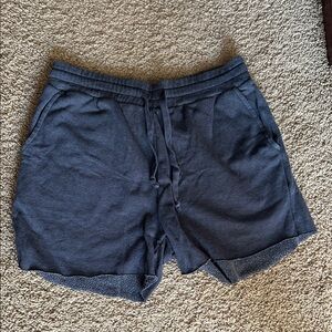 American Eagle Outfitters Dark Gray/Black Sweatshorts